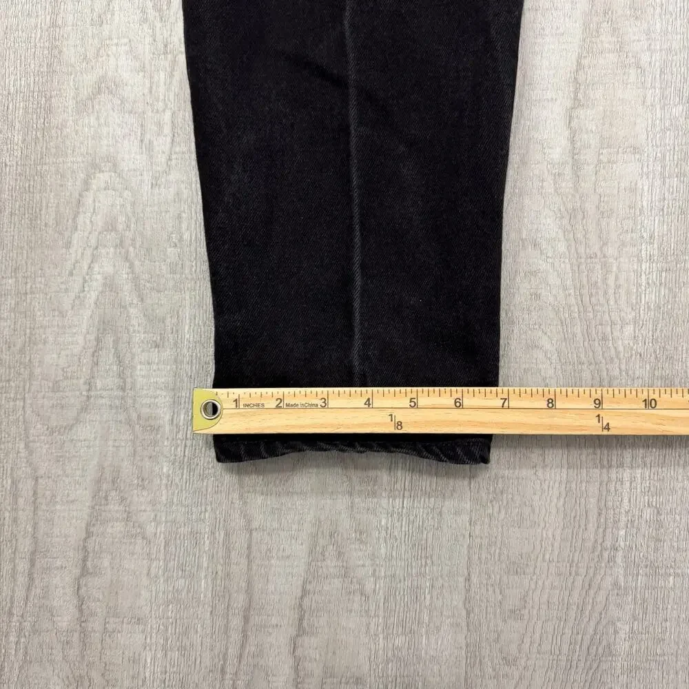 Vintage Levis 560 Loose Fit Tapered Leg Jeans Men's 31x30 Black USA Made 1994